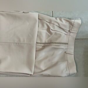 NWOT Genny Made in Italy Straight Leg Women’s Pants in Light Beige
